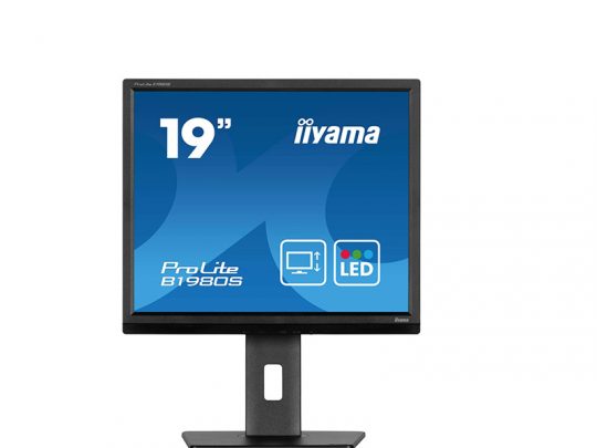 Das Bild zeigt einen Bildschirm. iiyama B1980S-B1 - Produktbild. 