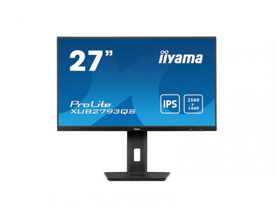Das Bild zeigt einen Bildschirm. iiyama XUB2793QS-B7 - Produktbild. 
